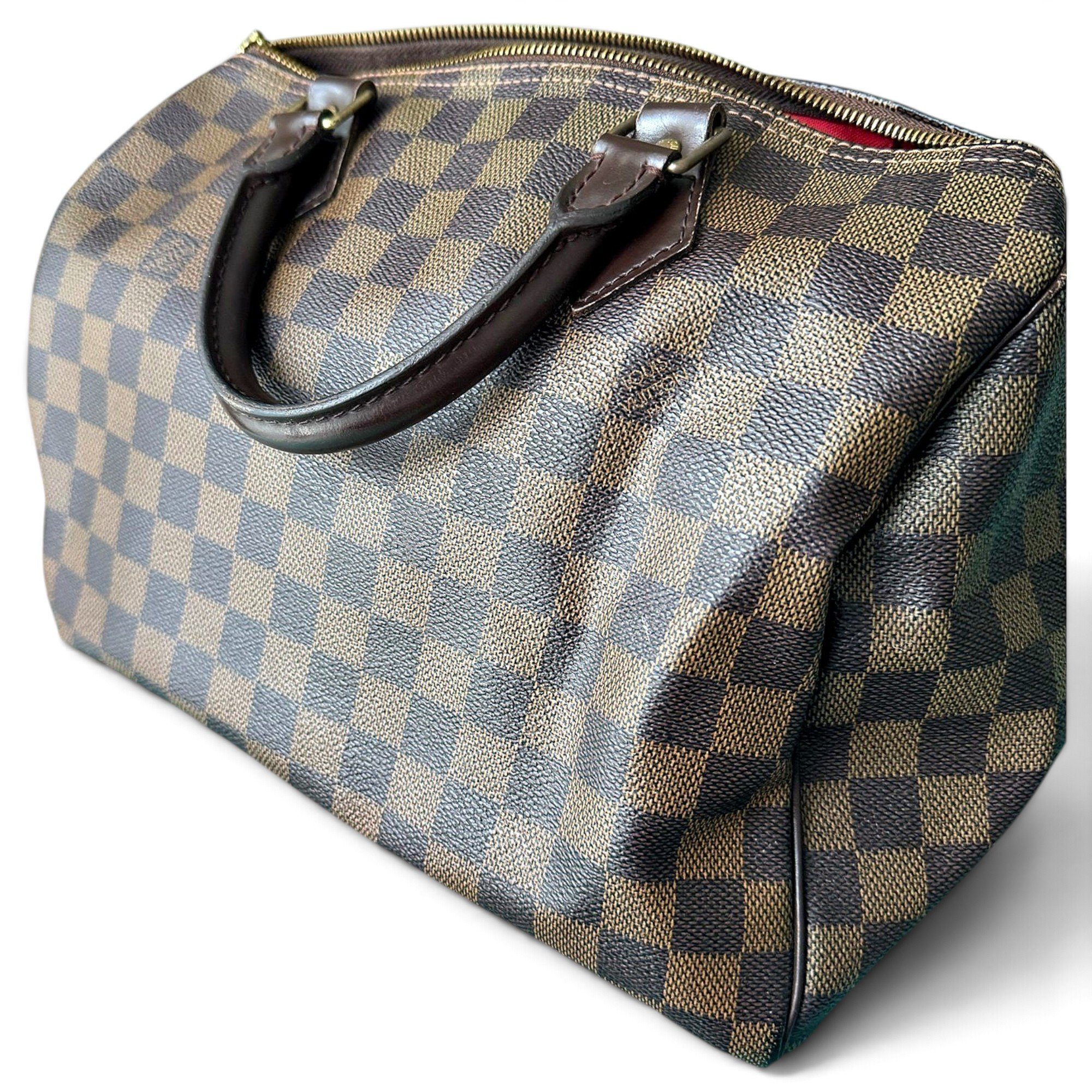 Speedy leather handbag
