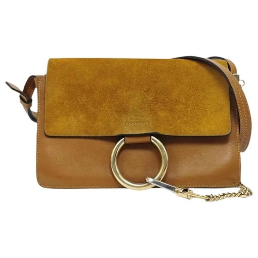 Faye leather crossbody bag