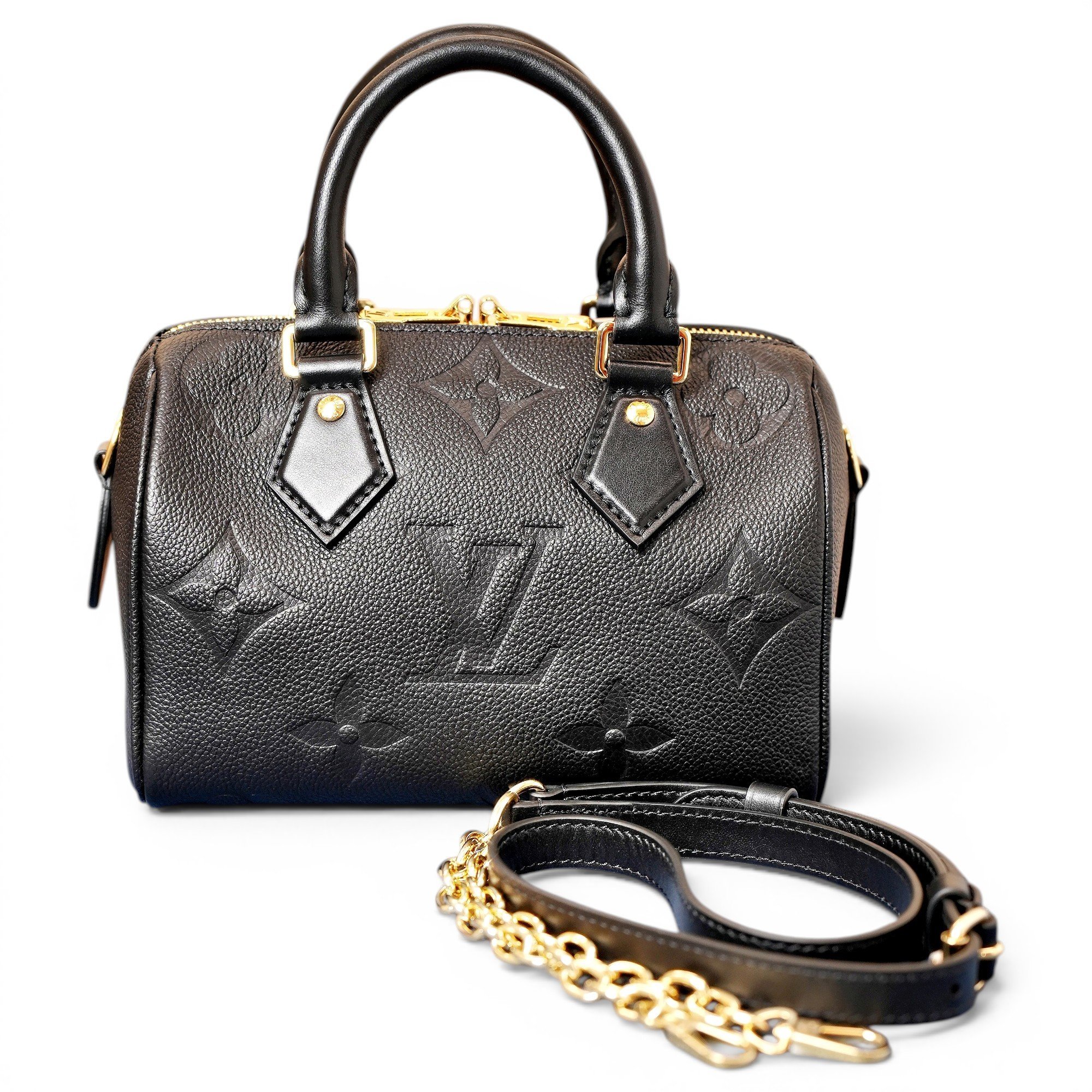 Speedy Bandoulière leather crossbody bag