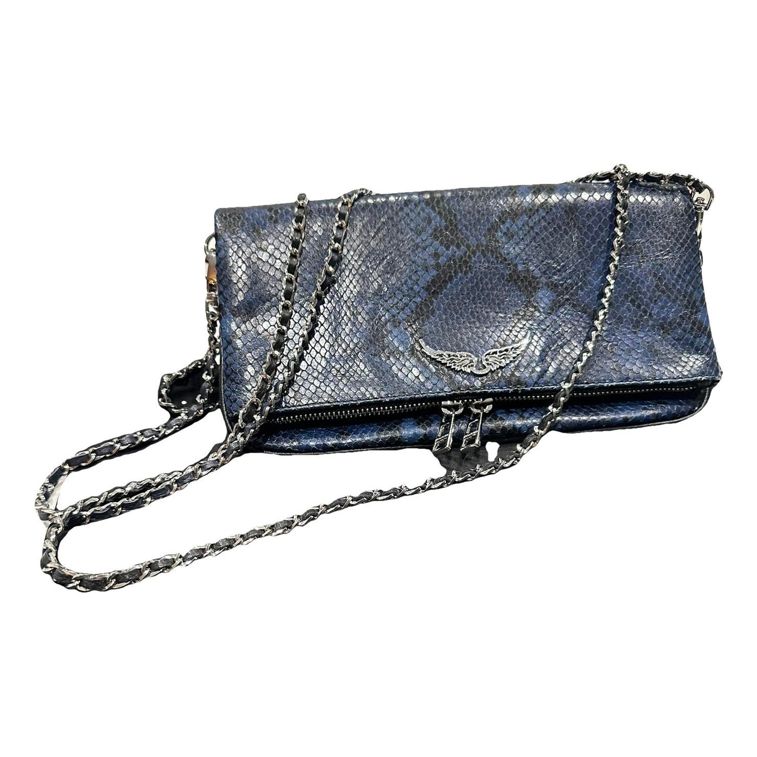Rock leather crossbody bag