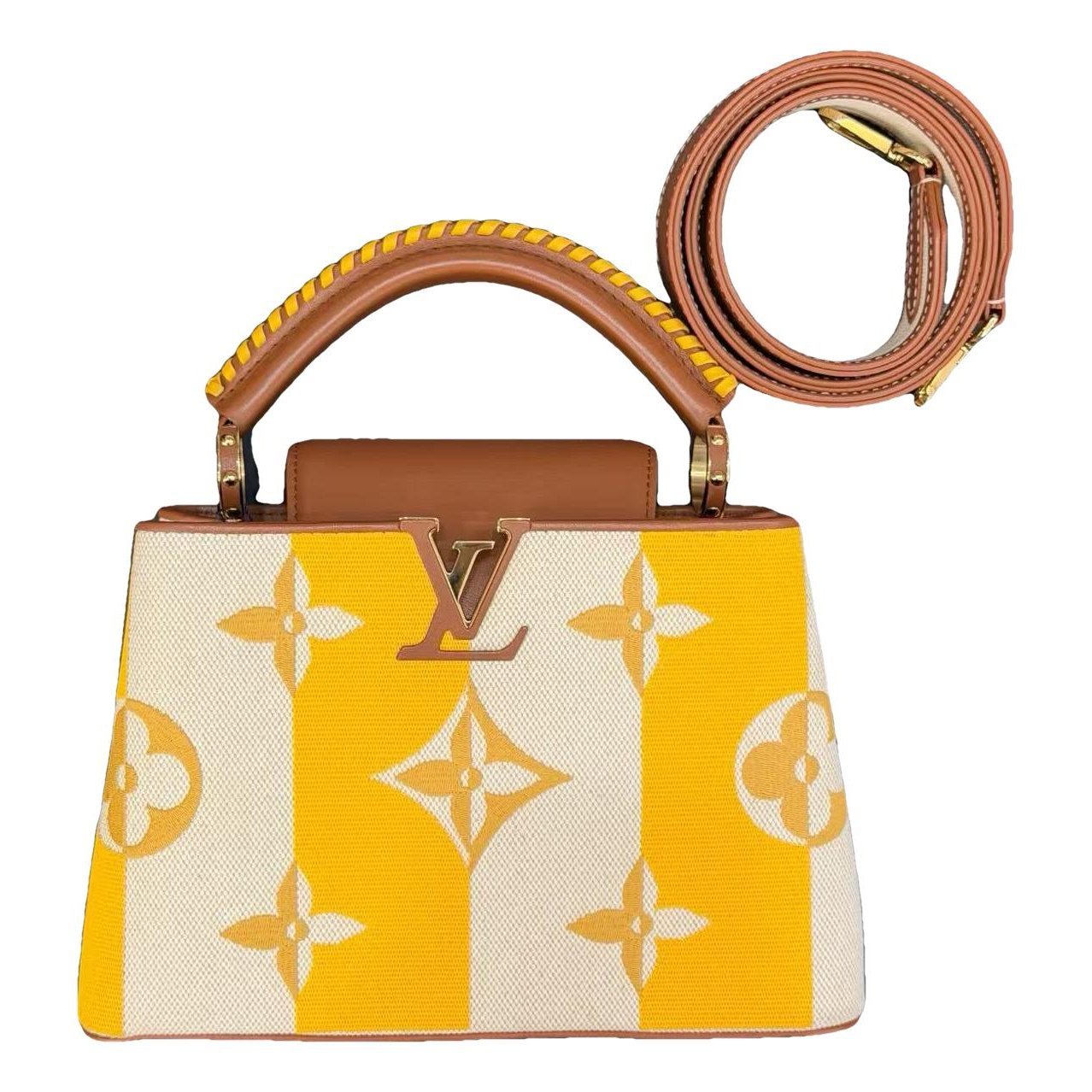 Capucines cloth handbag