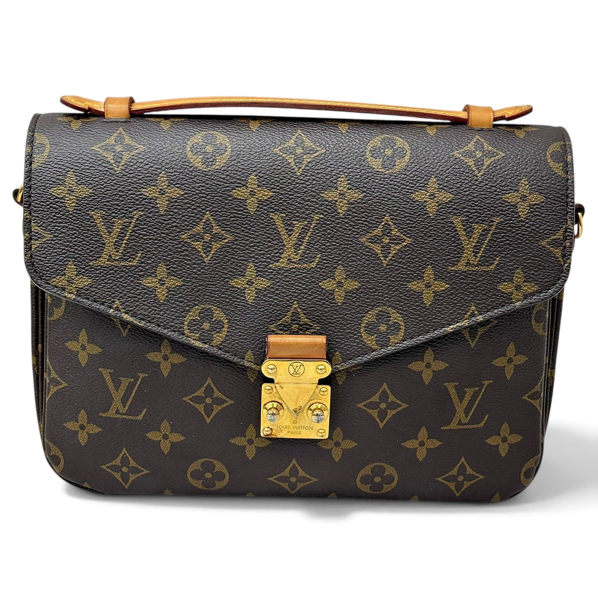 Metis leather handbag