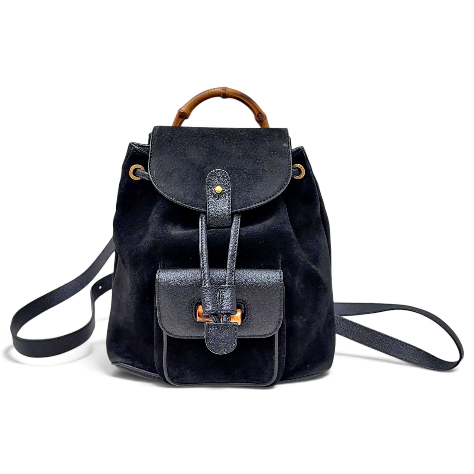 Bamboo Tassel Oval backpack
