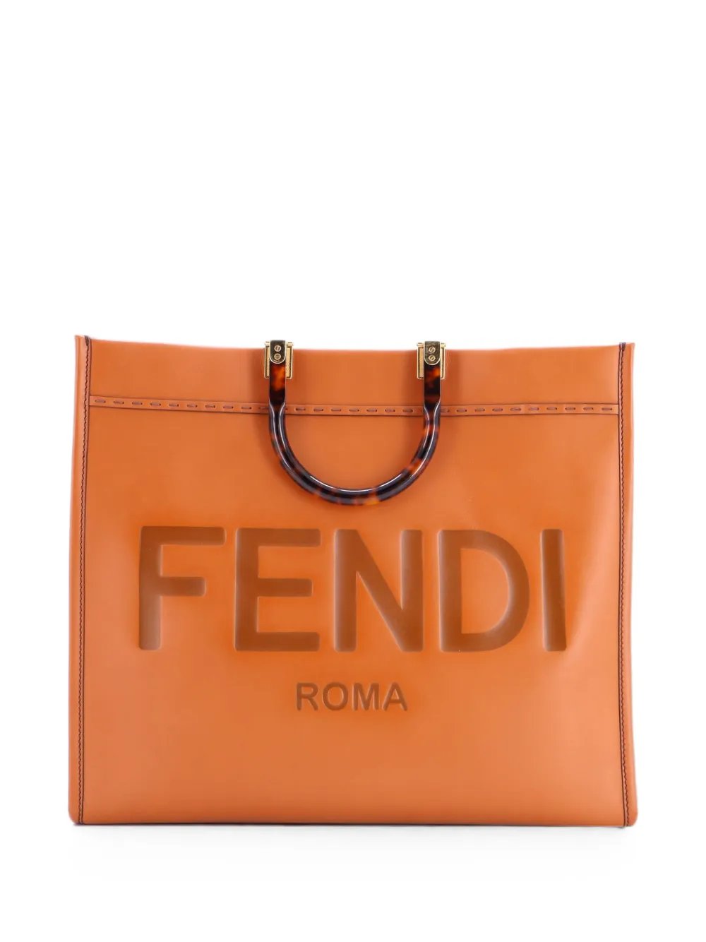 Fendi Sunshine Shopper Leather Large tote bag