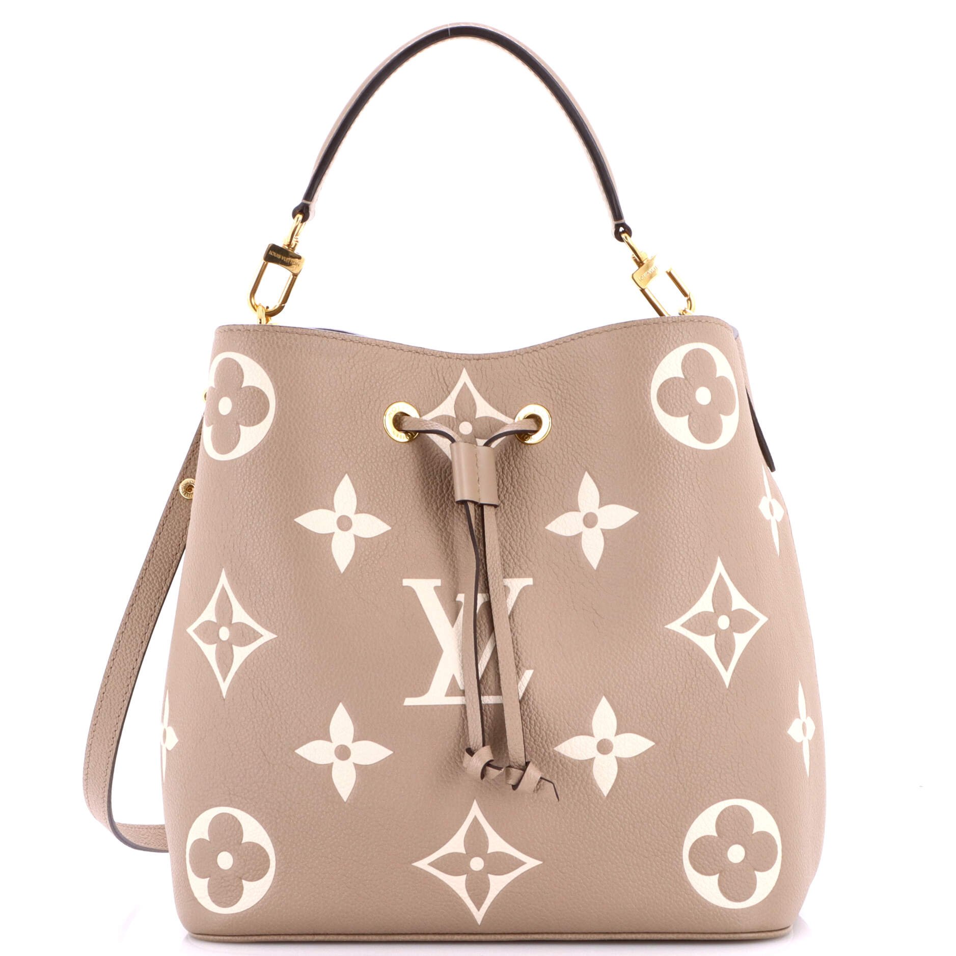NeoNoe Handbag Bicolor Monogram Empreinte Giant MM