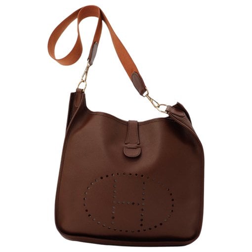 Evelyne leather handbag