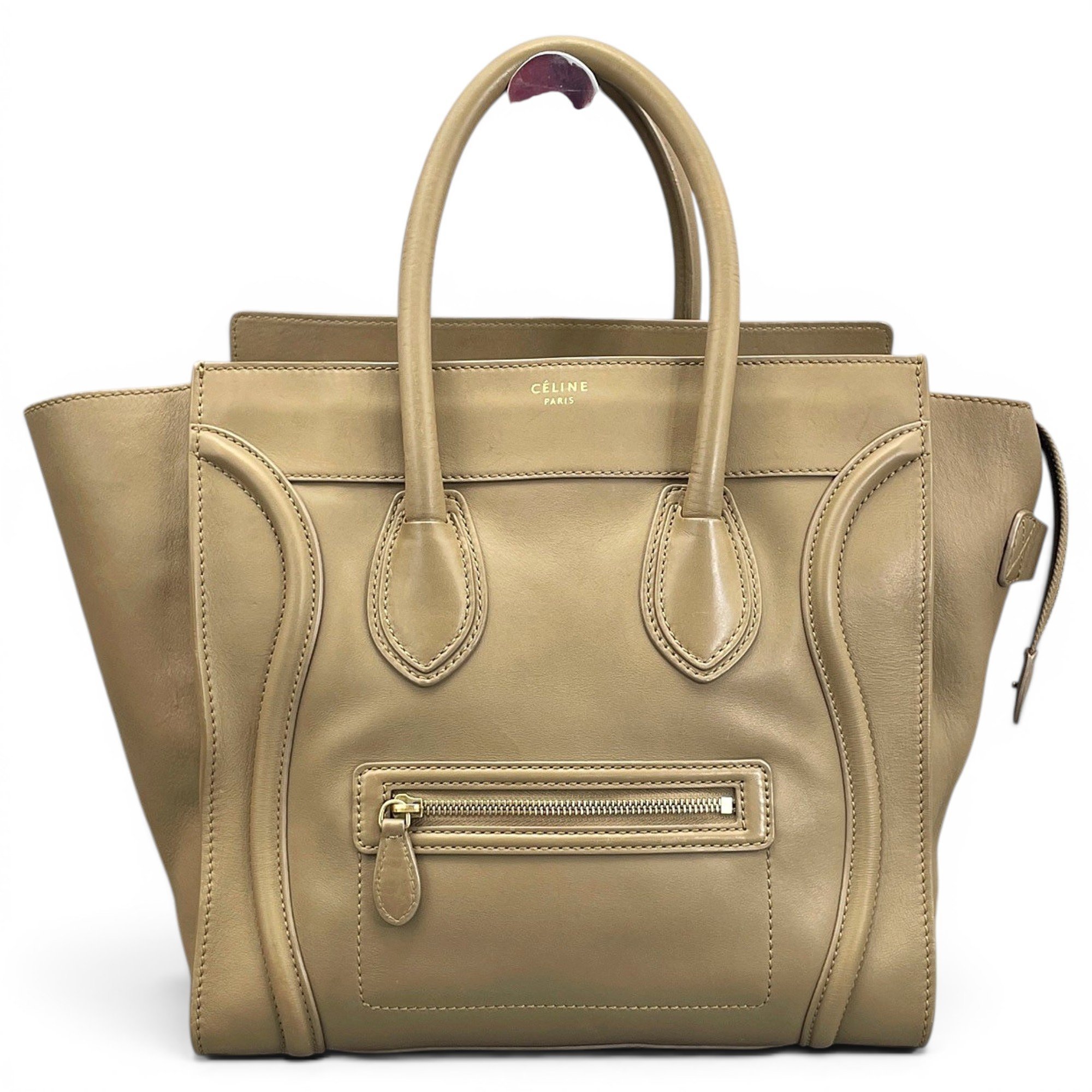 Luggage leather handbag