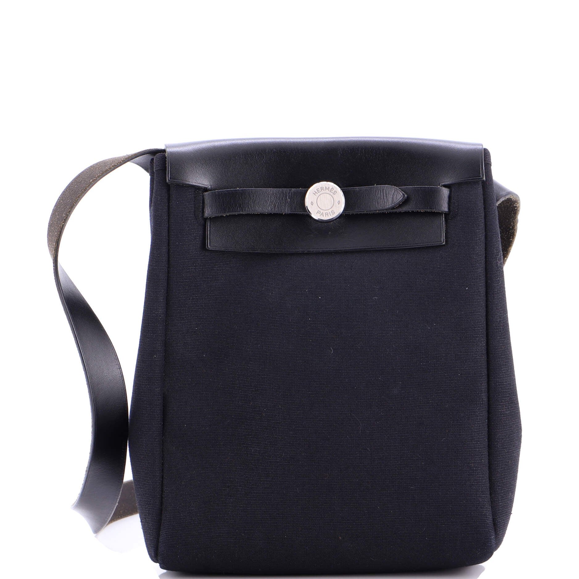 Hermes Herbag Toile and Leather TPM