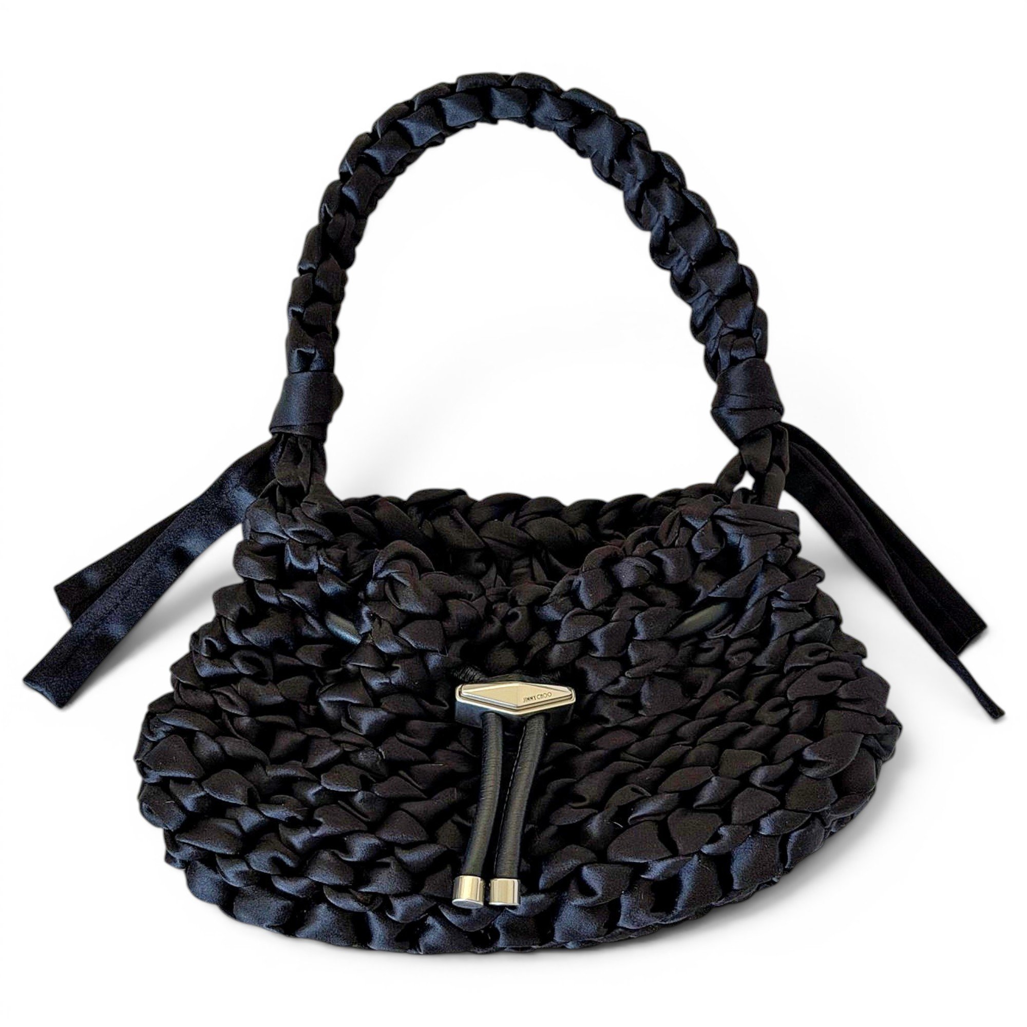 Silk handbag