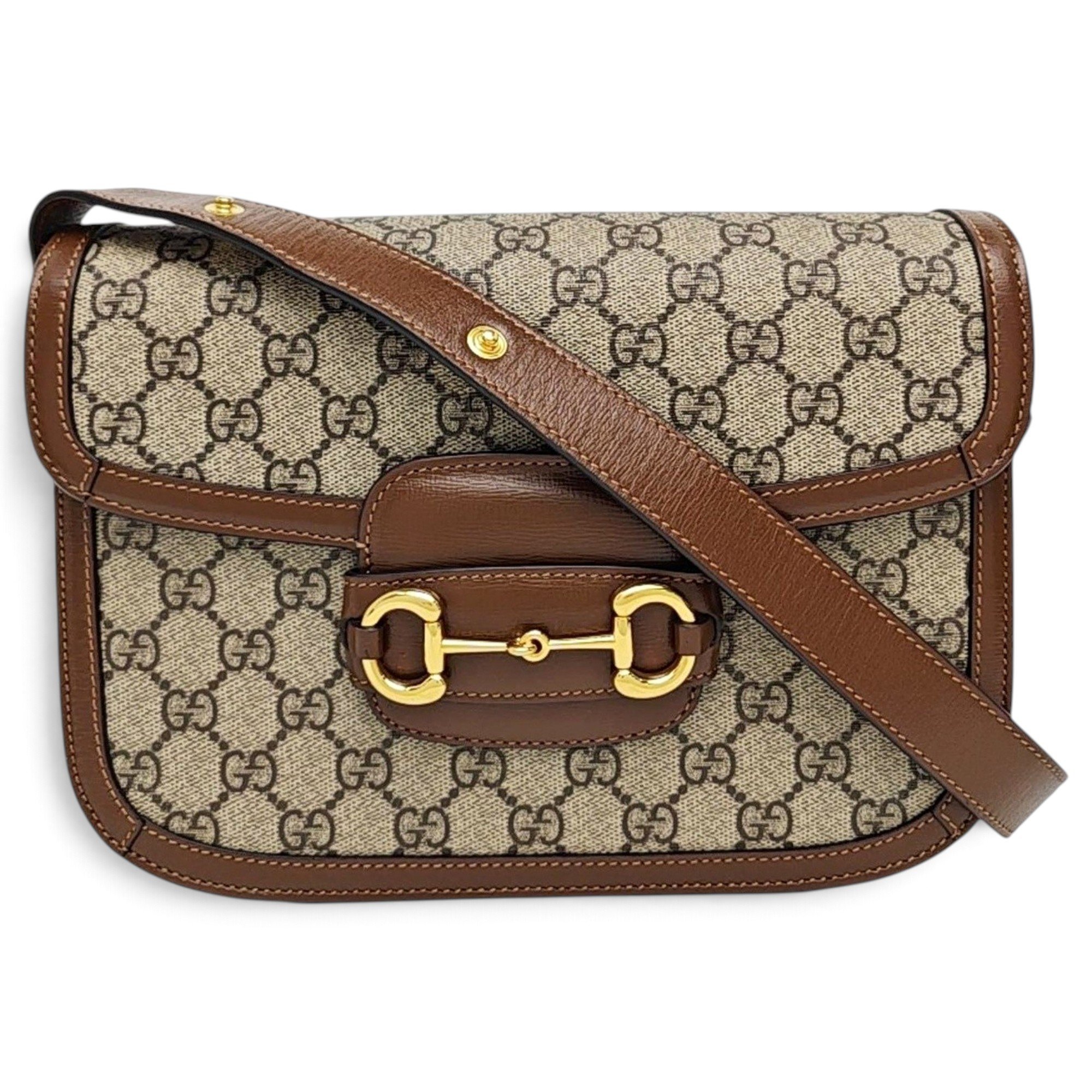 Handle Horsebit 1955 leather handbag
