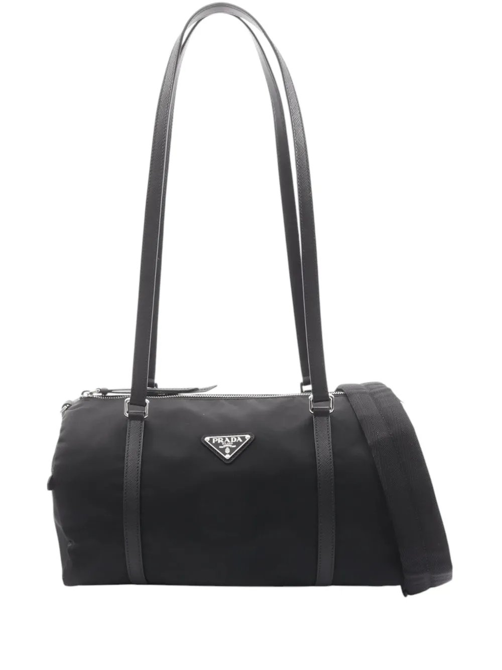 2013-2026 Saffiano Trimmed Tessuto satchel