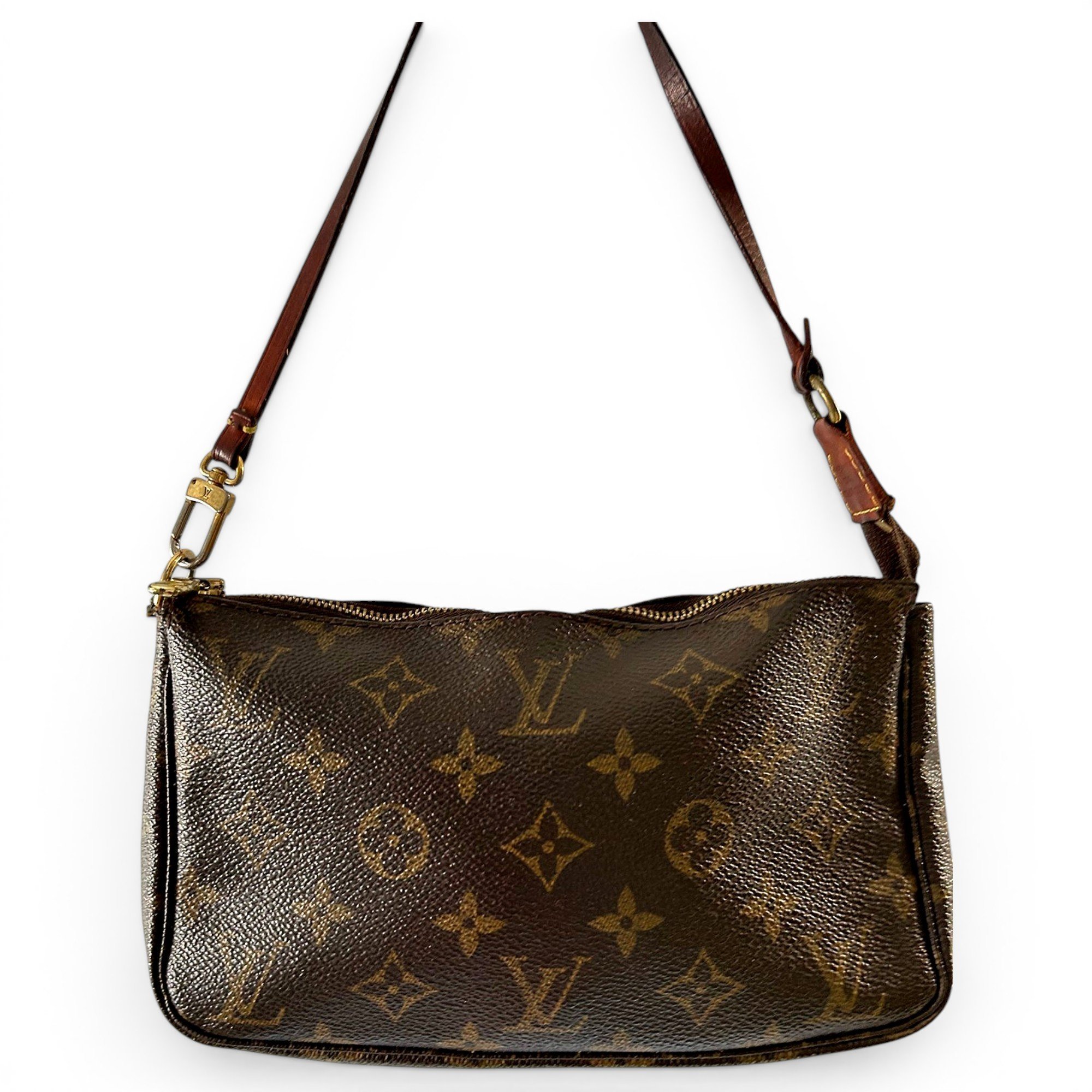Pochette Accessoire leather handbag