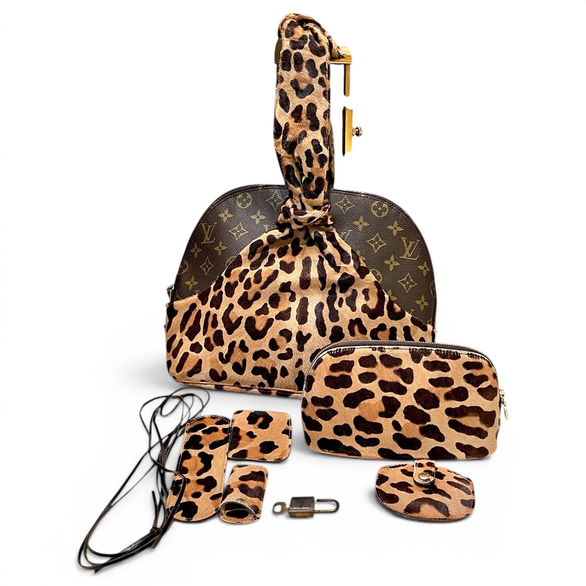 Pony-style calfskin handbag