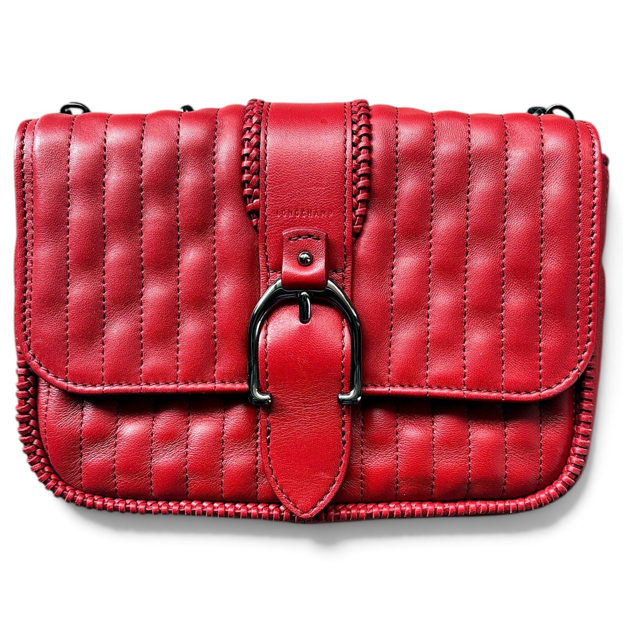 Longchamp Amazone leather crossbody bag