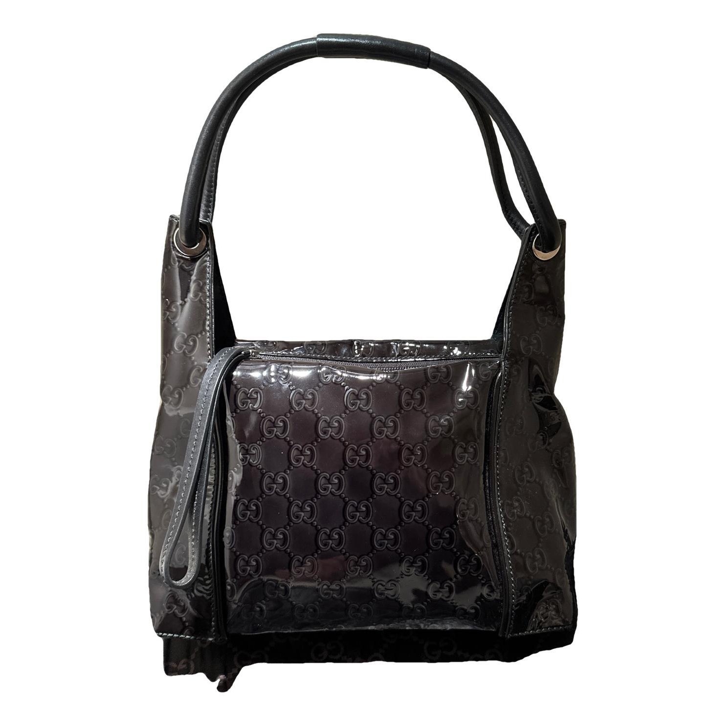 Hobo leather handbag