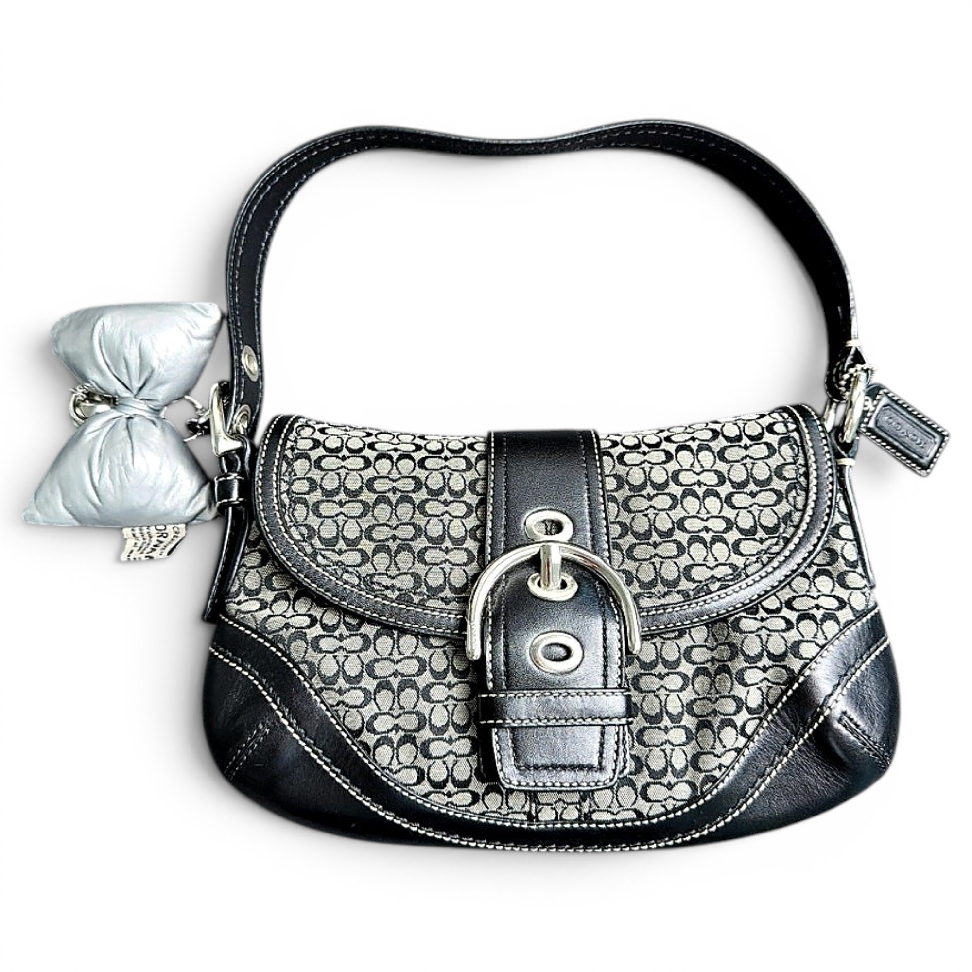Signature Sufflette leather handbag