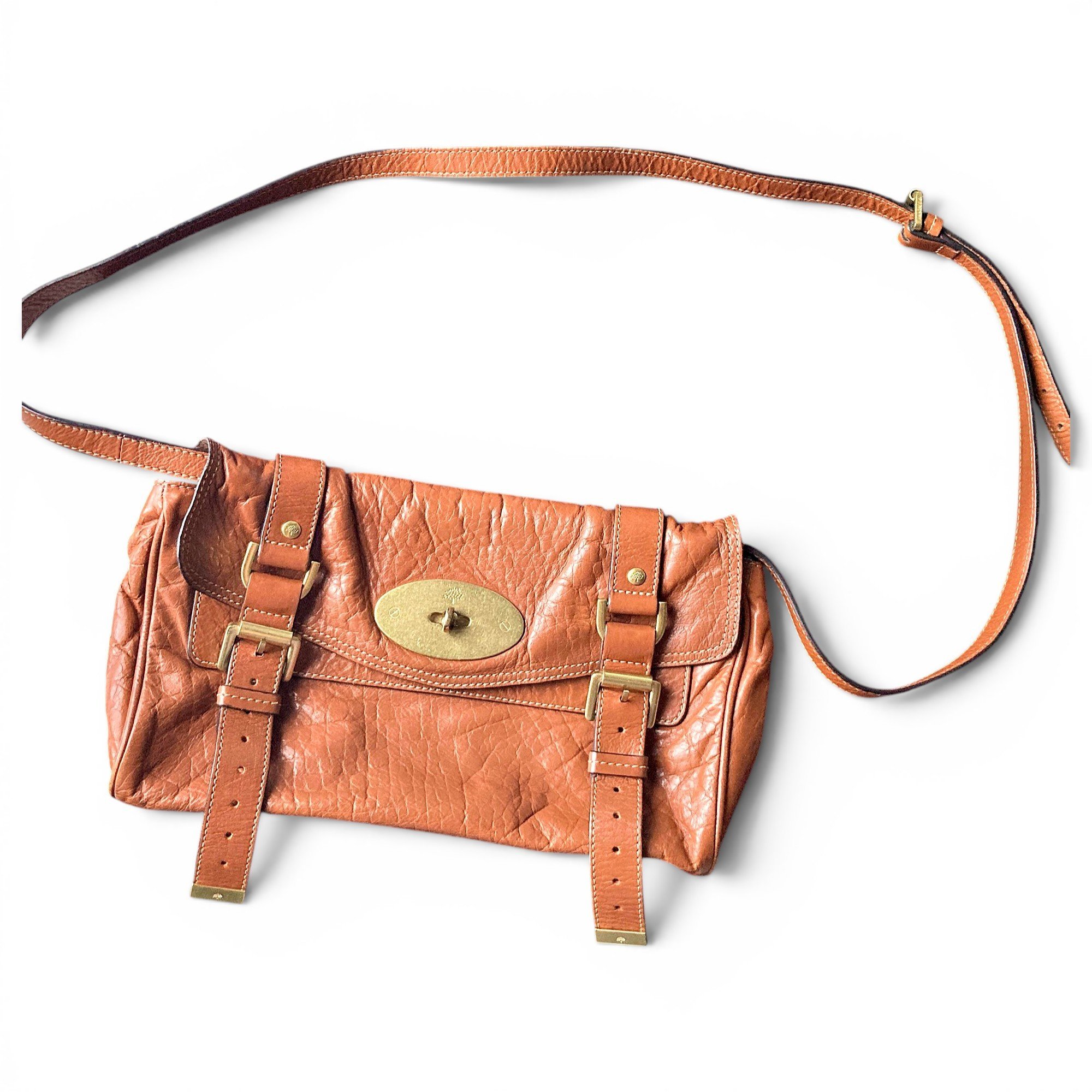 Mulberry Leather clutch bag
