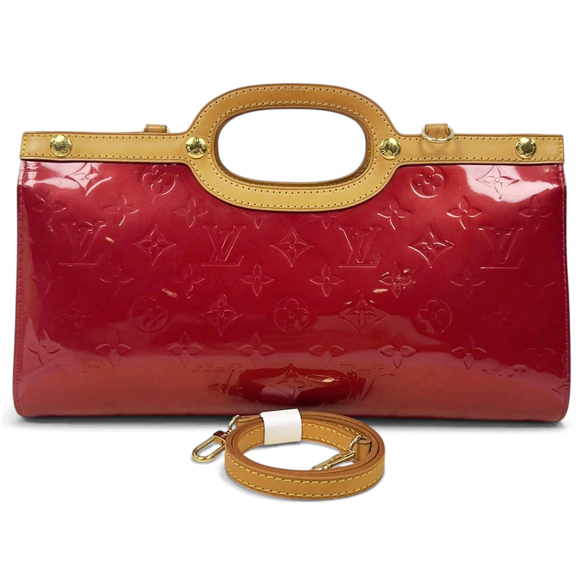 Patent leather crossbody bag