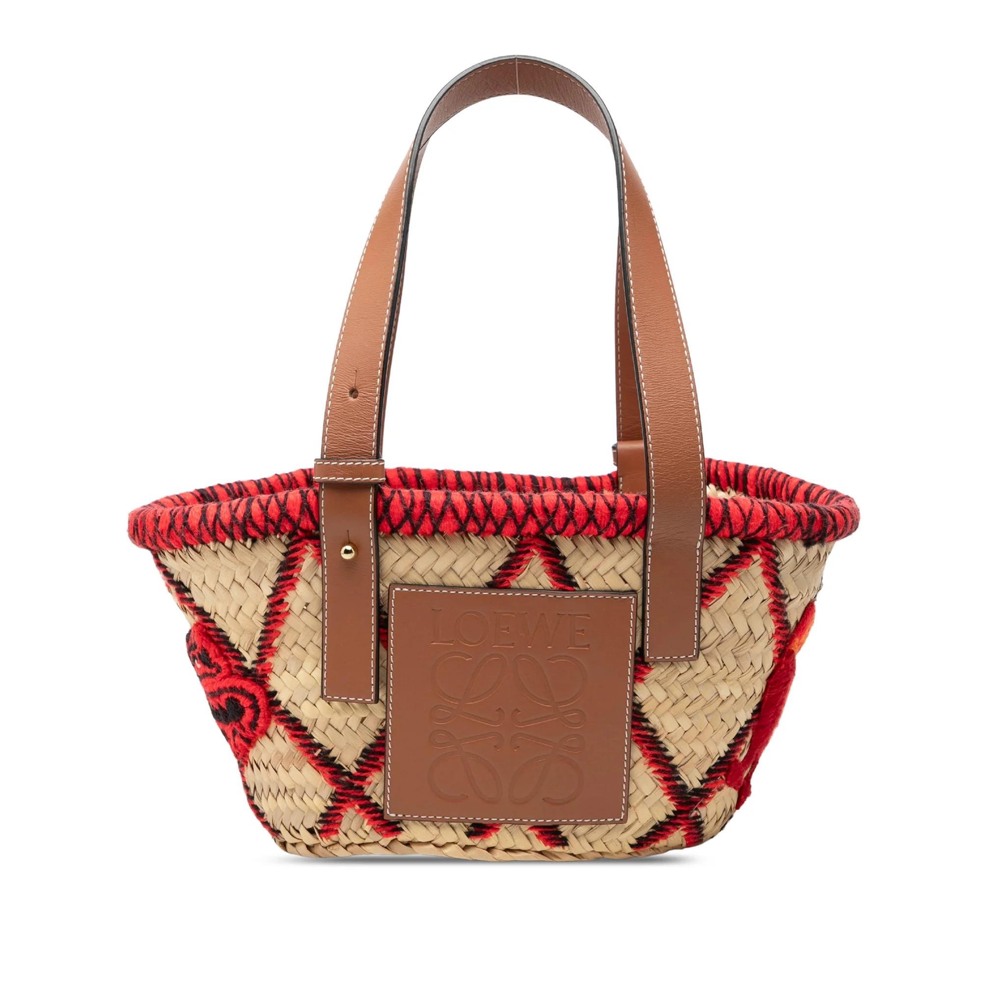 Anagram leather tote