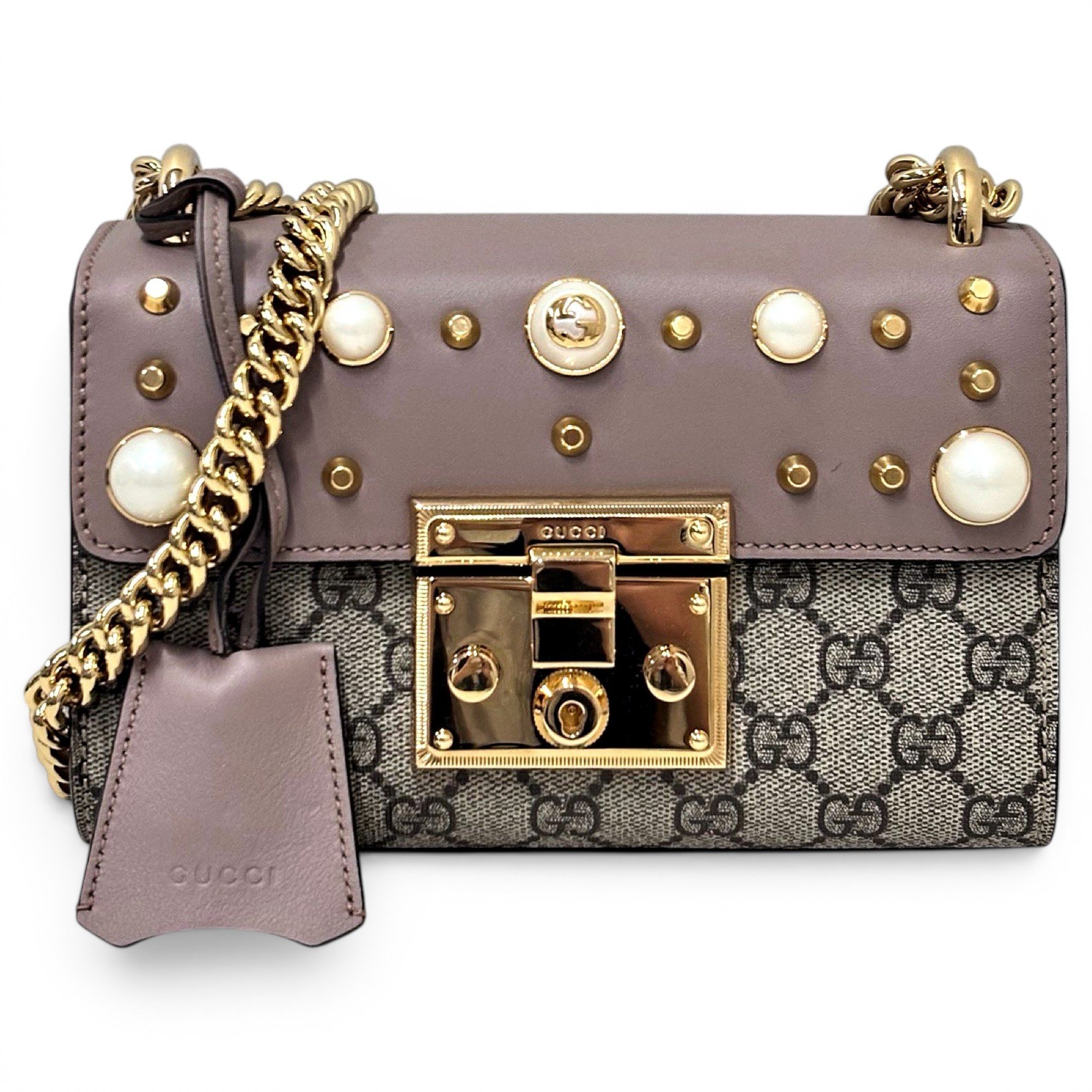 Padlock cloth handbag
