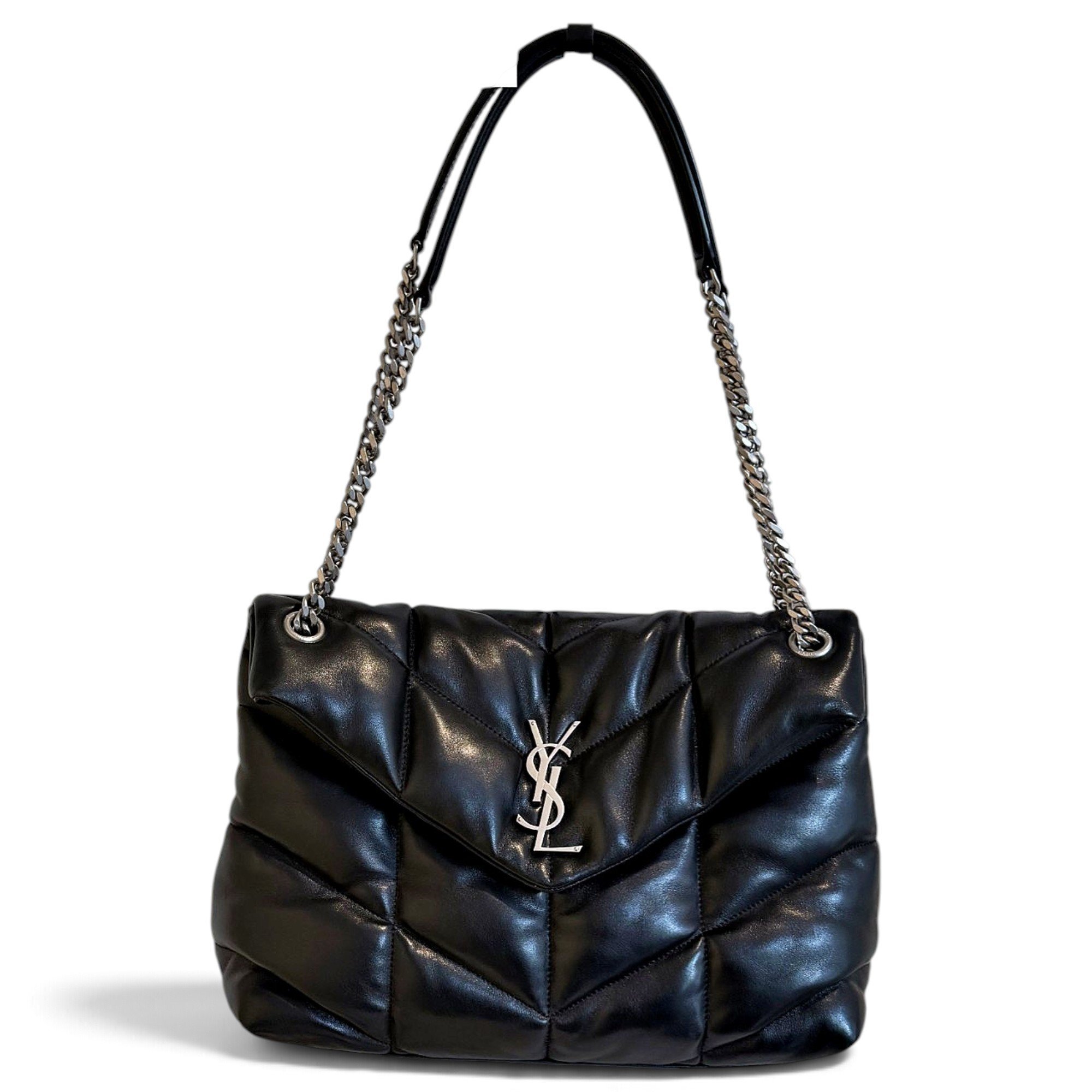 Loulou Puffer leather handbag