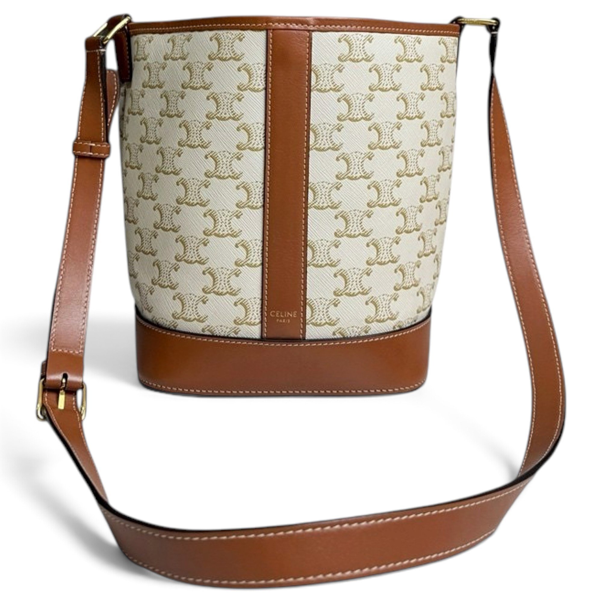SAC SEAU leather handbag