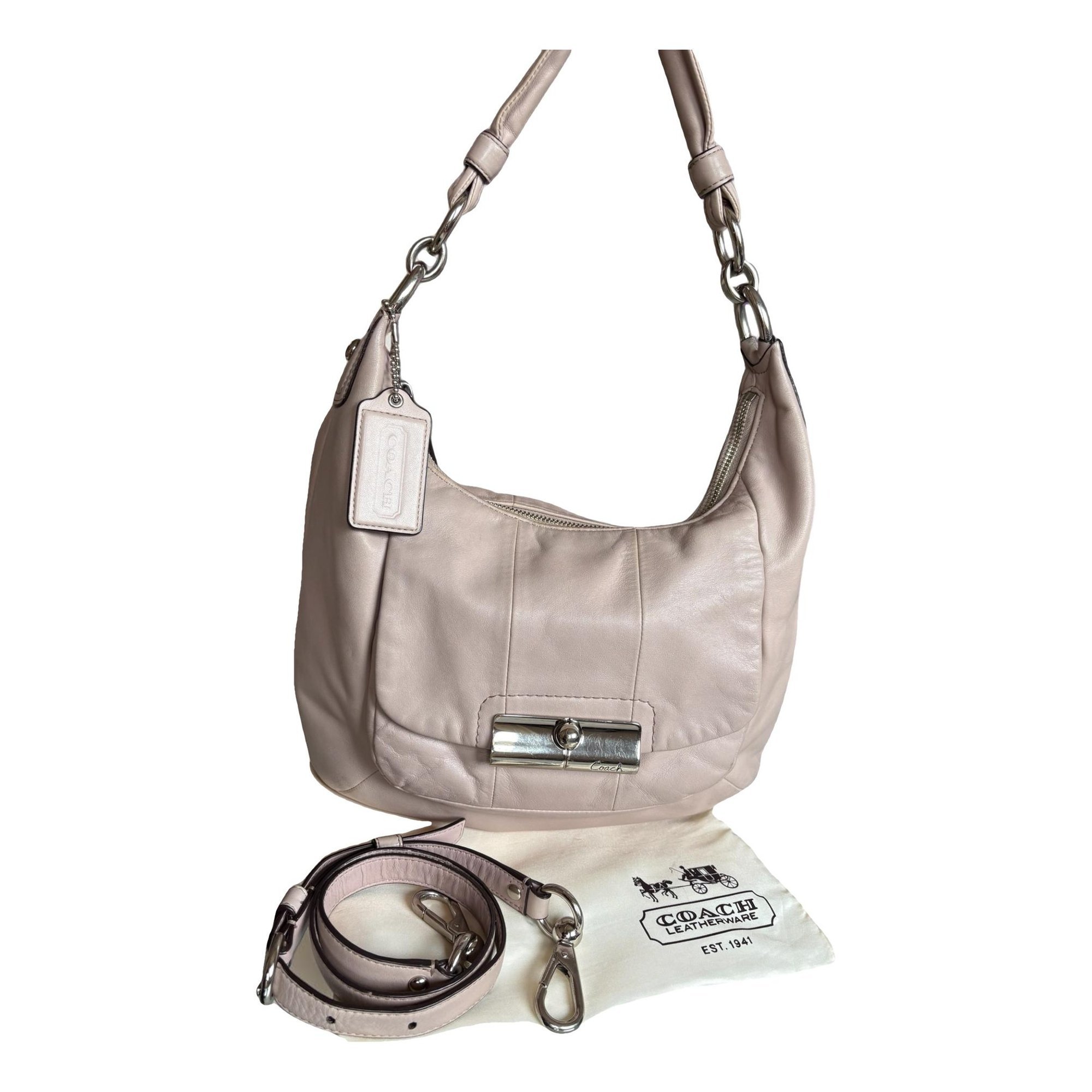 Leather handbag