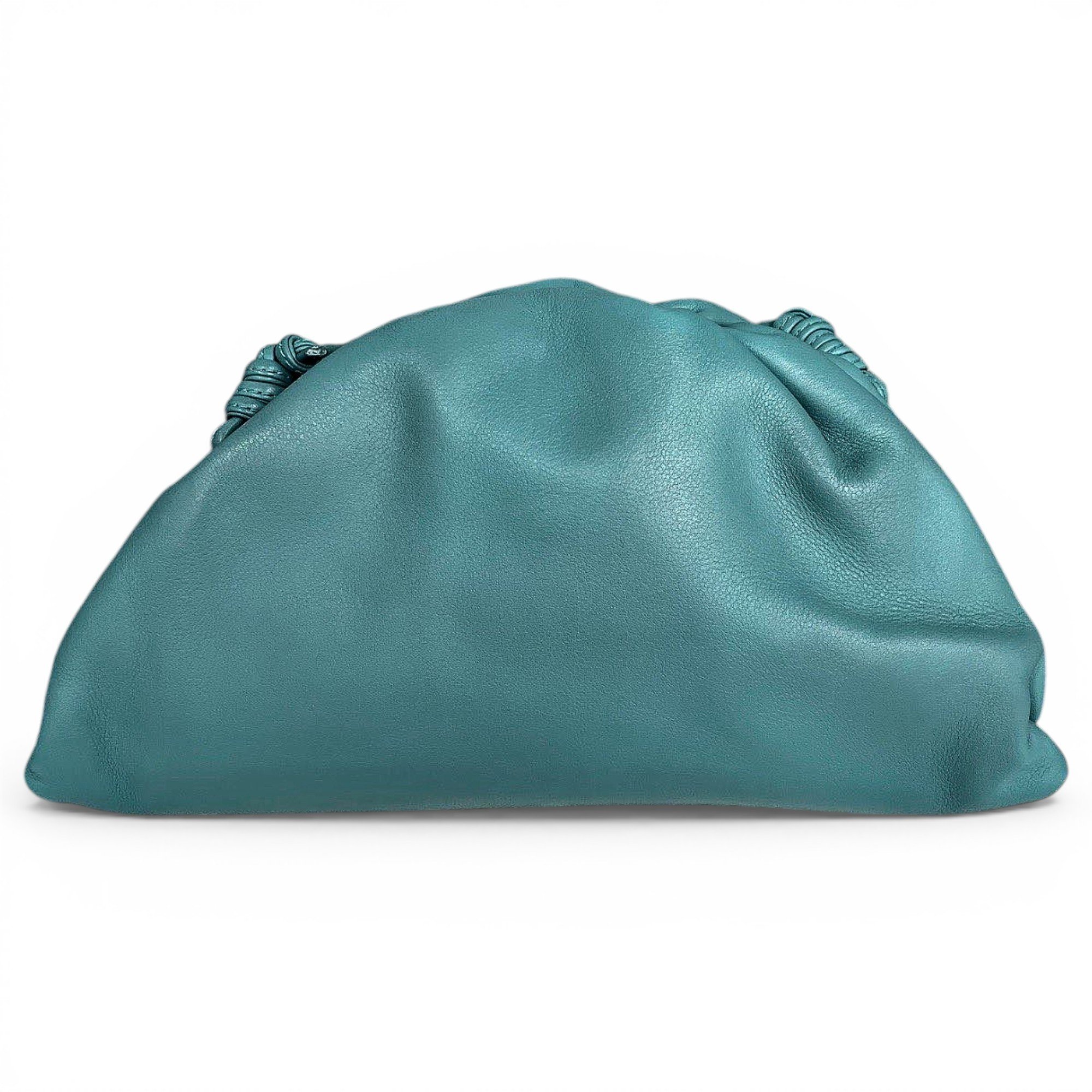 Pouch leather handbag