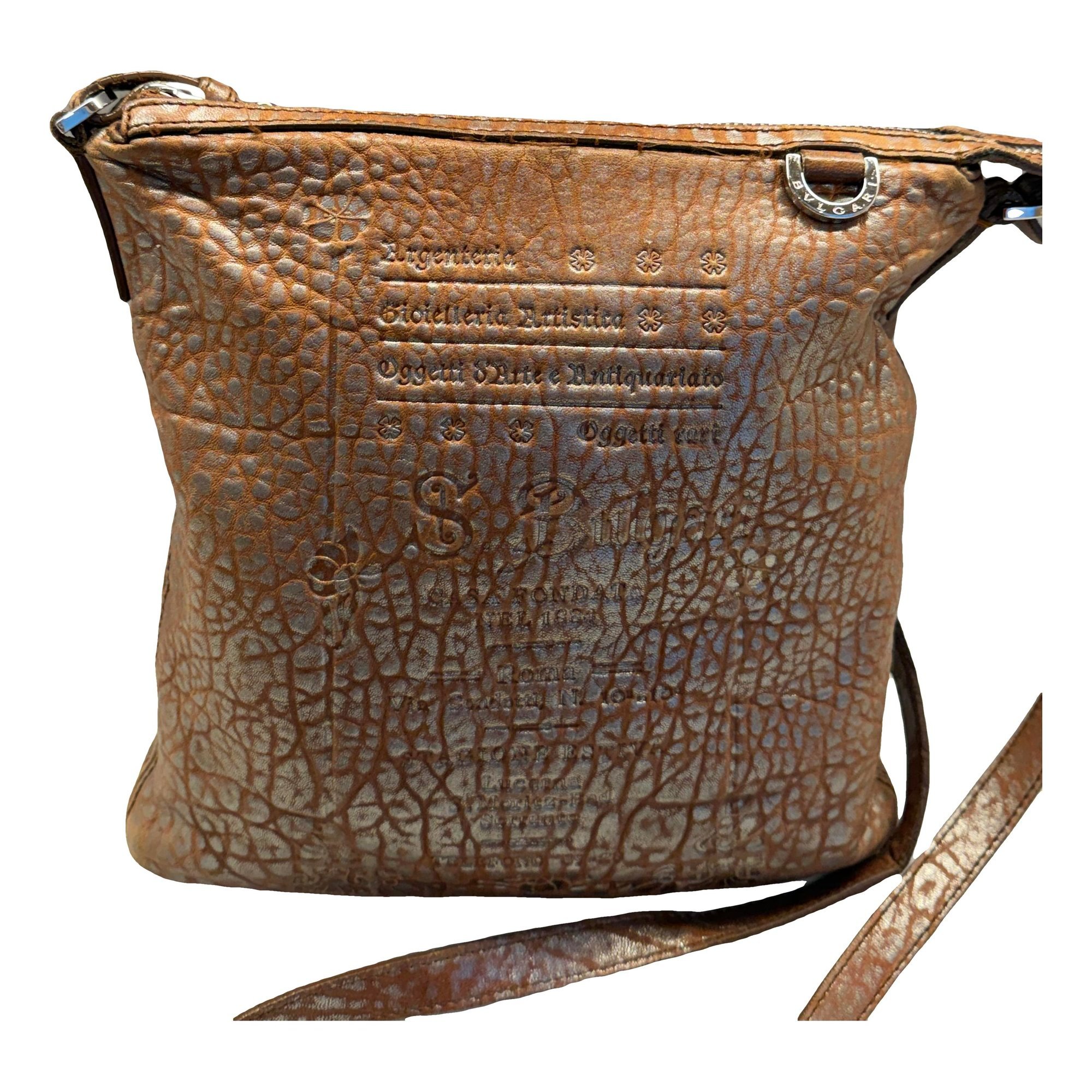 Leather crossbody bag