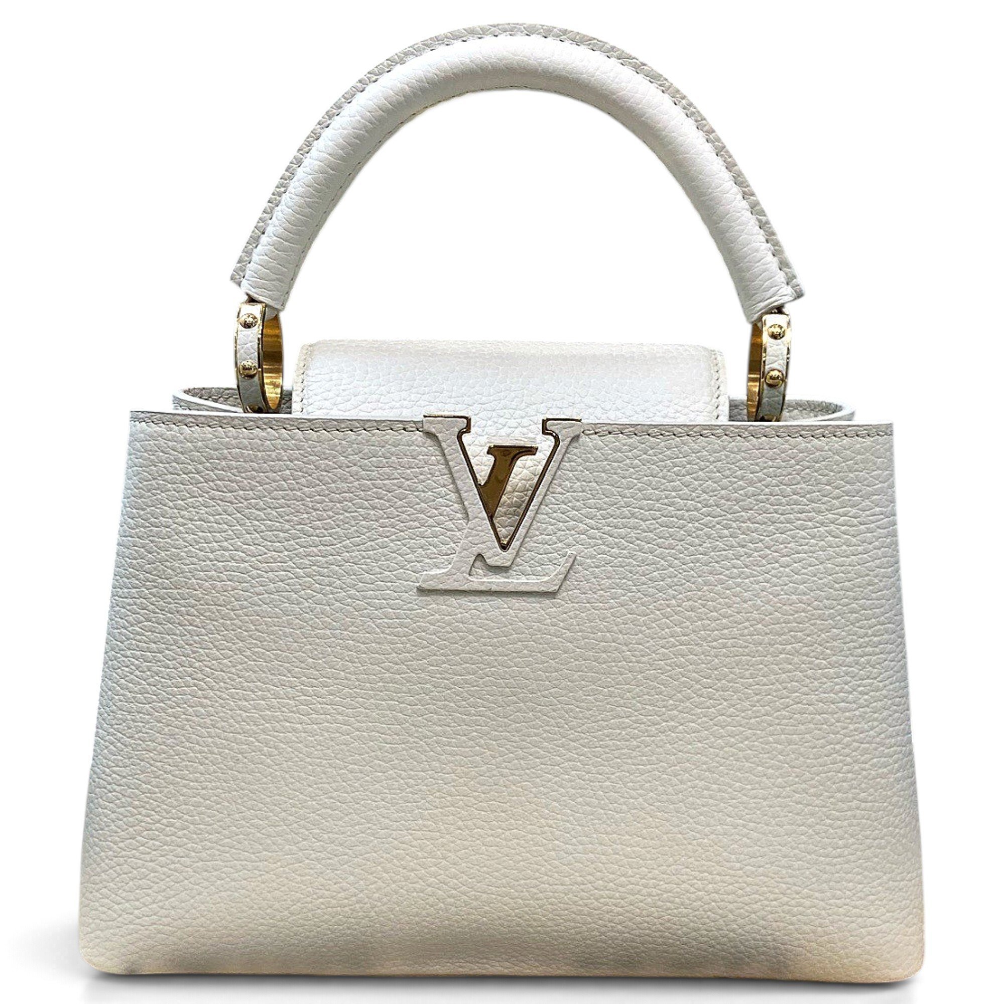 Capucines leather handbag