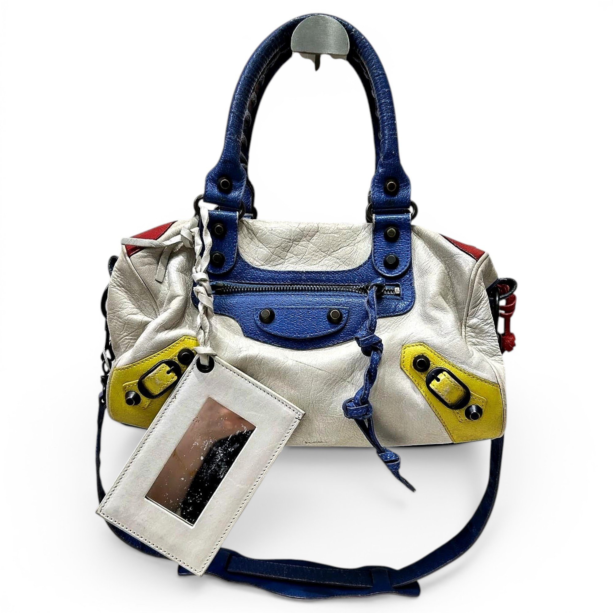 Leather handbag