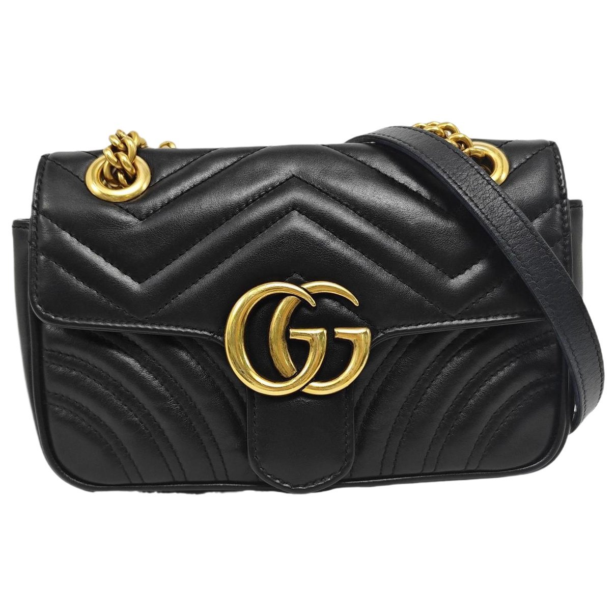GG Marmont leather crossbody bag