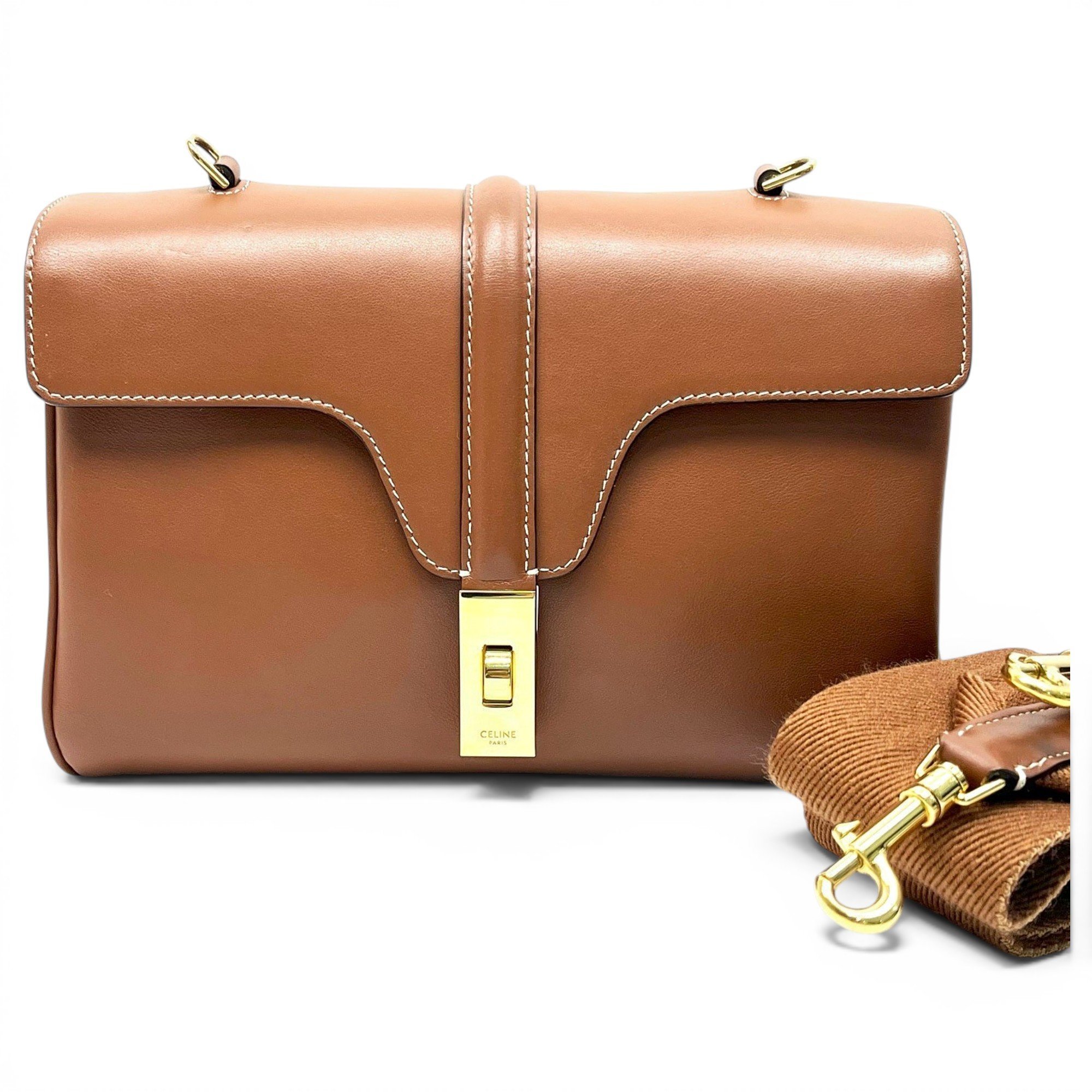Sac 16 leather handbag