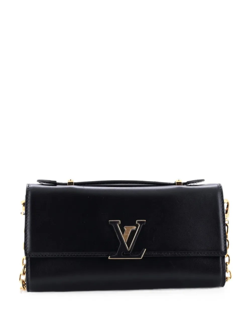Wallet on Chain Capucines Leather clutch bag