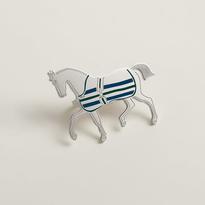 Cheval a La Couverture 스카프 70 링
