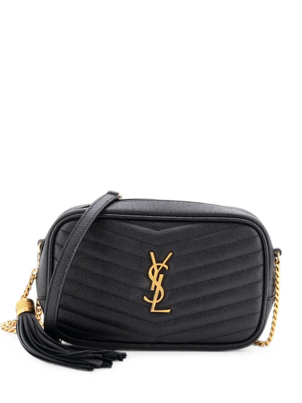 Lou Camera Bag Matelasse Chevron Leather Mini crossbody bag