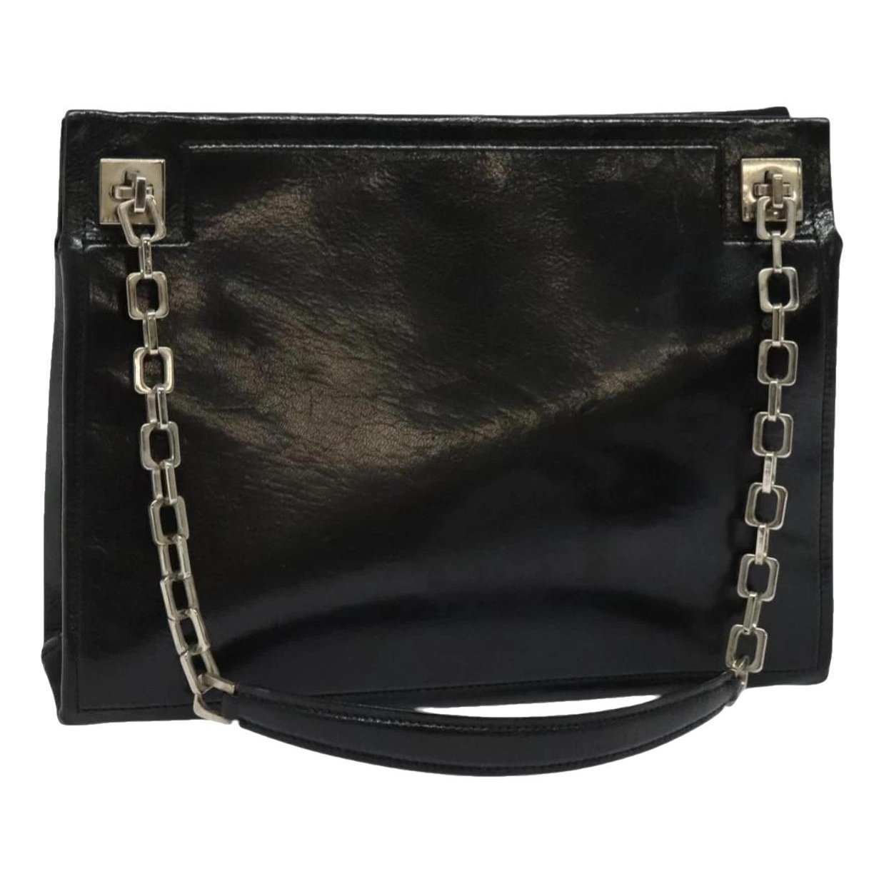 Leather tote