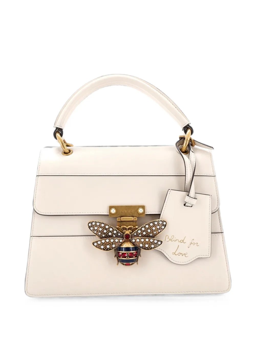 Queen Margaret Top Handle Bag Leather Small satchel