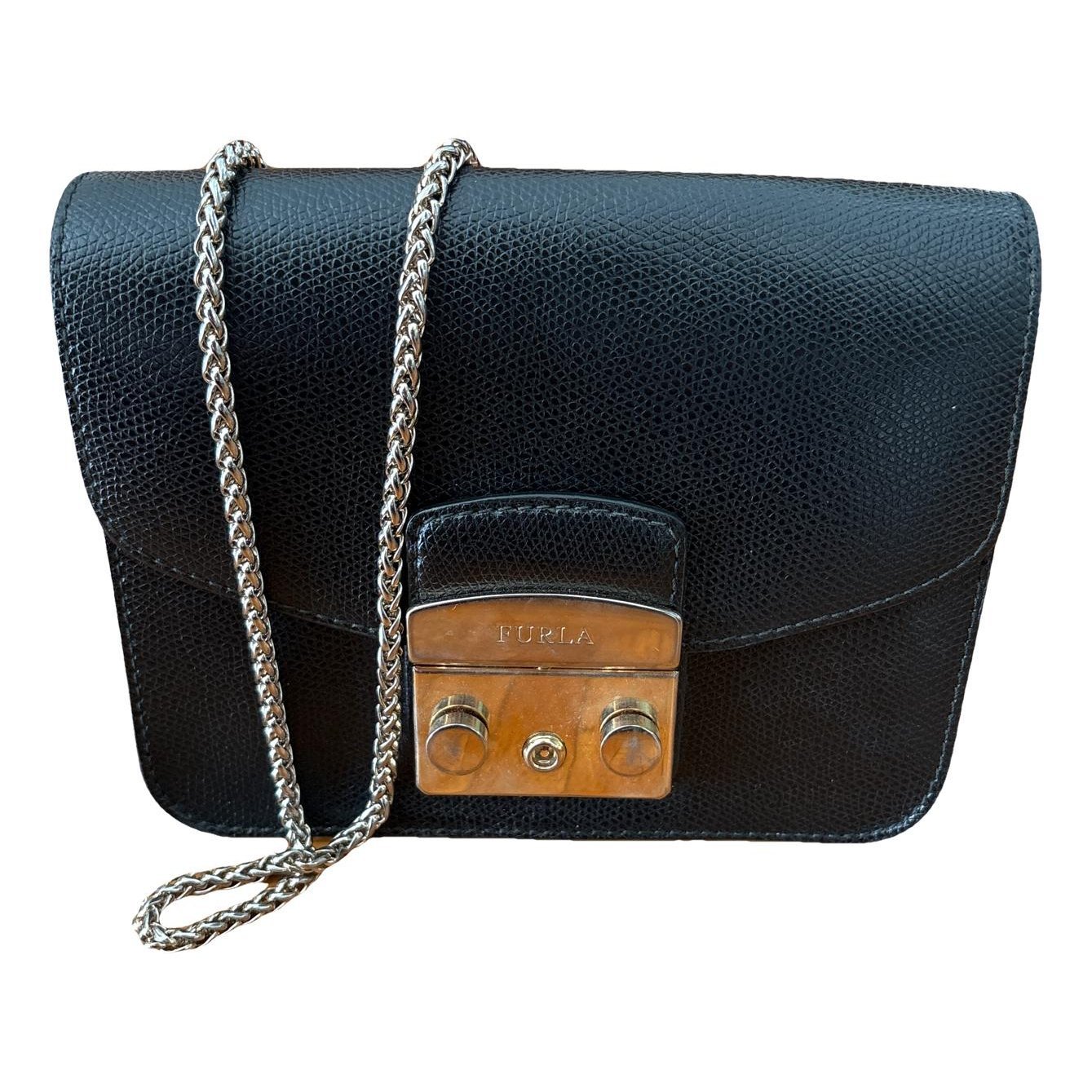 Metropolis patent leather crossbody bag
