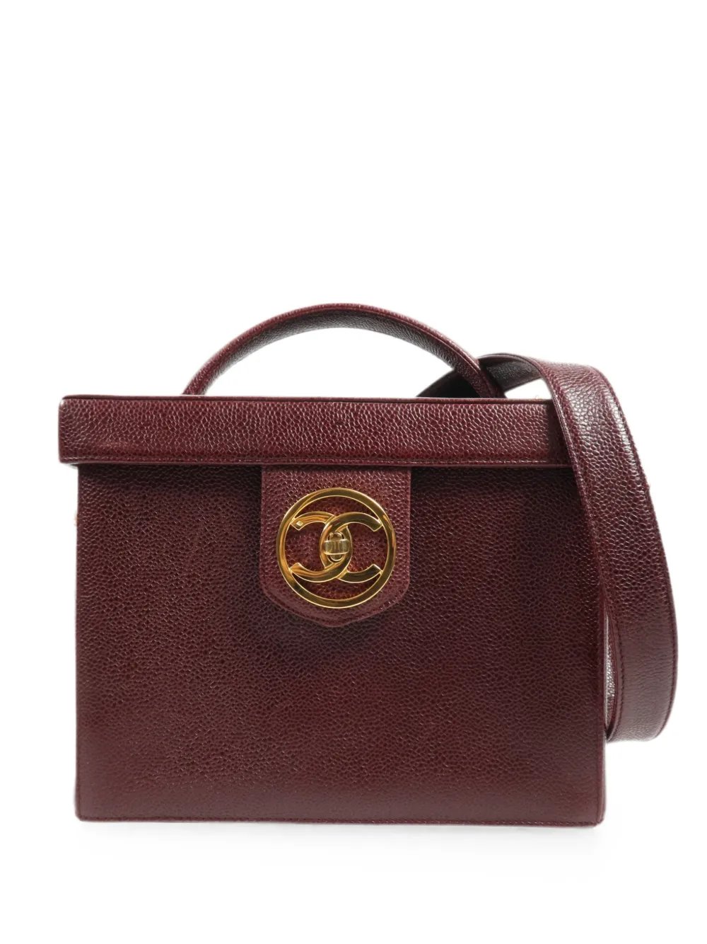 CC turn-lock tote bag
