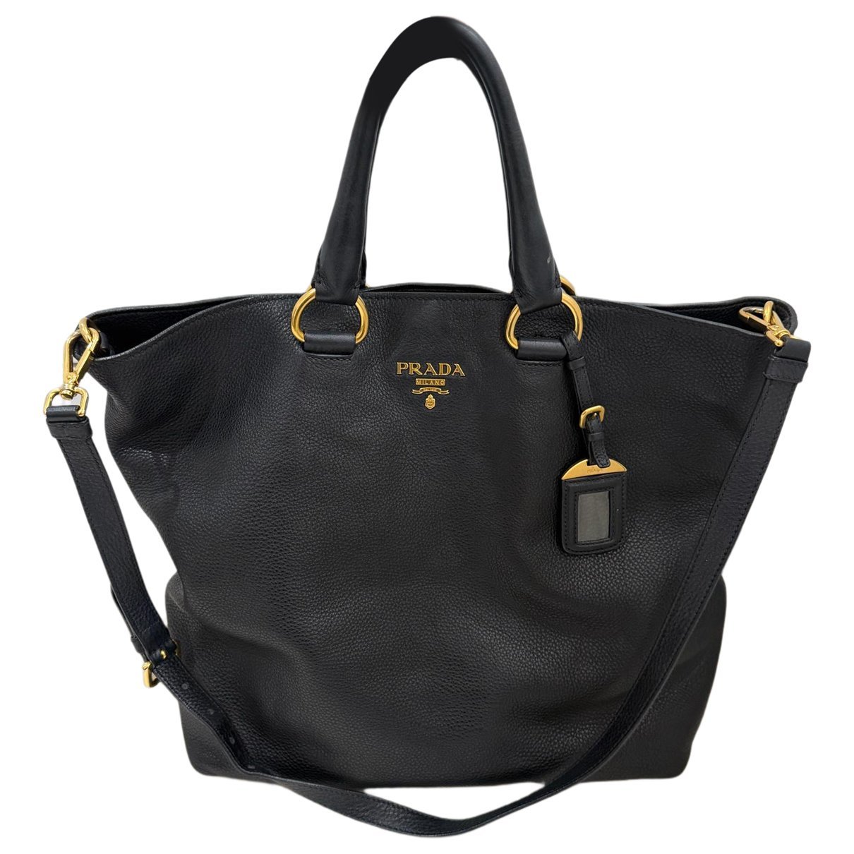 Leather tote