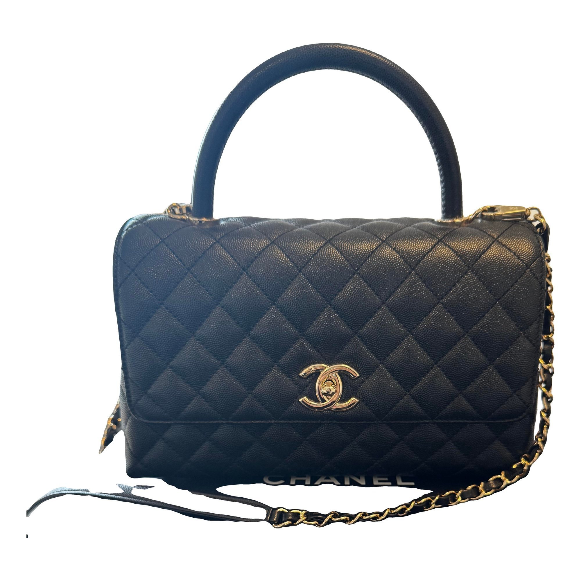 Coco Handle leather crossbody bag
