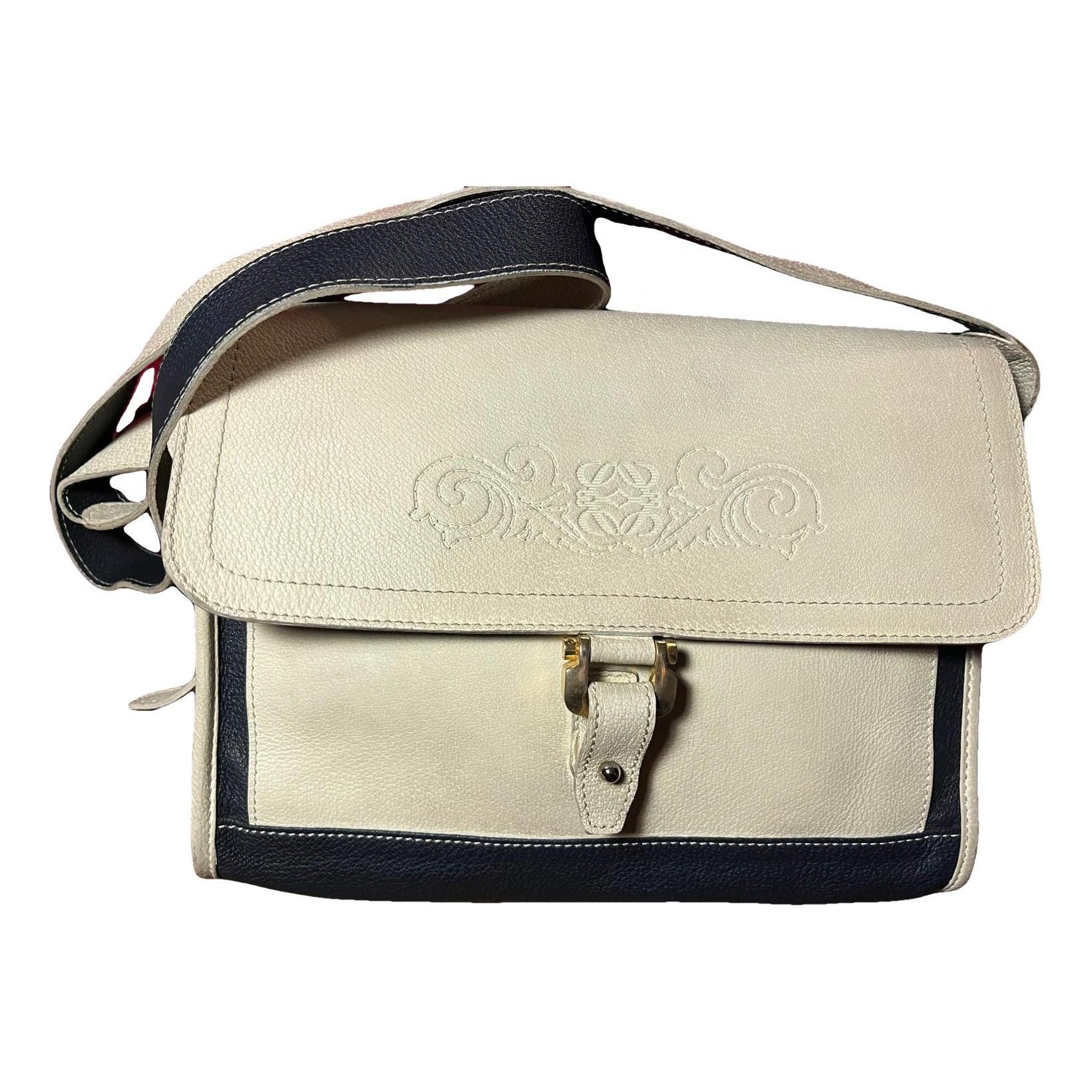 Leather crossbody bag
