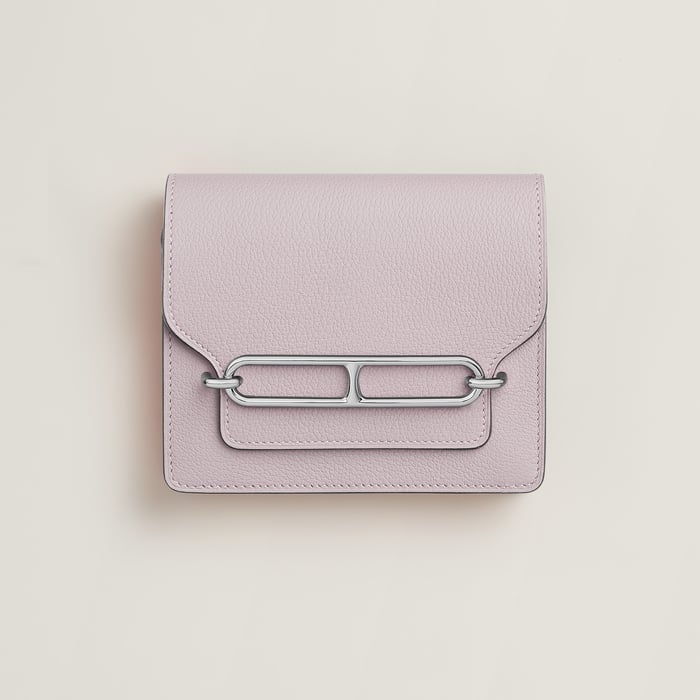 Mauve Pâle Roulis Slim Wallet