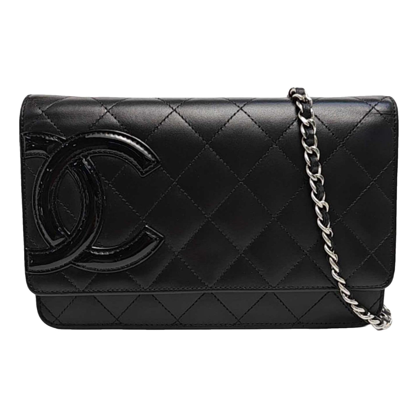 Wallet On Chain Cambon leather crossbody bag