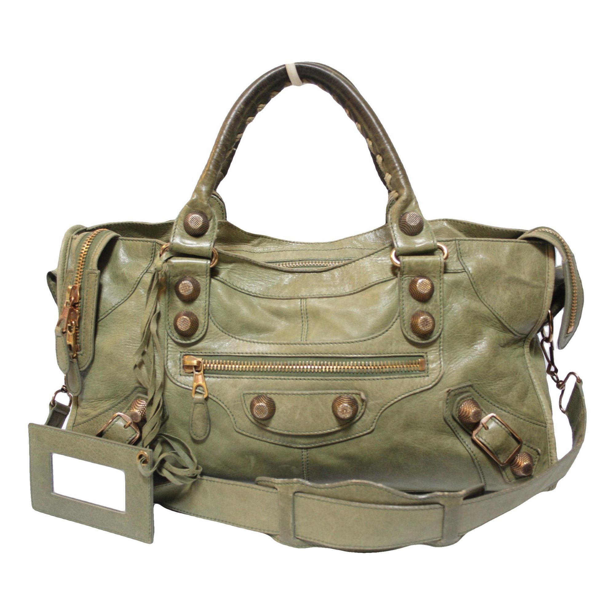 Balenciaga City leather handbag