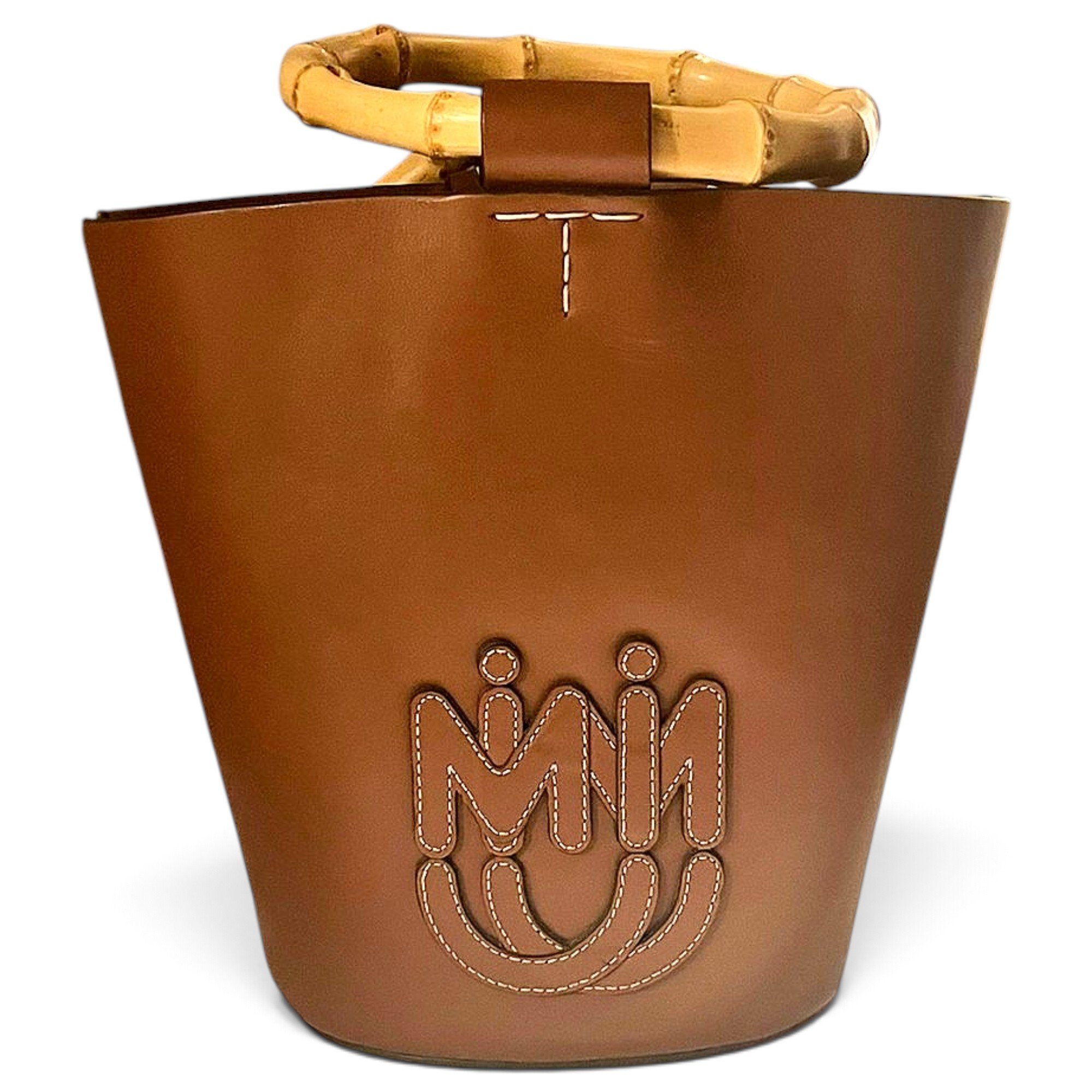 Leather handbag