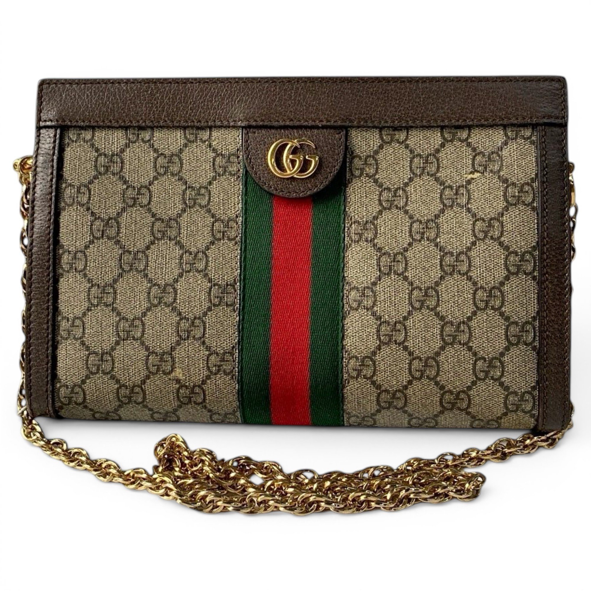 Ophidia Chain cloth handbag
