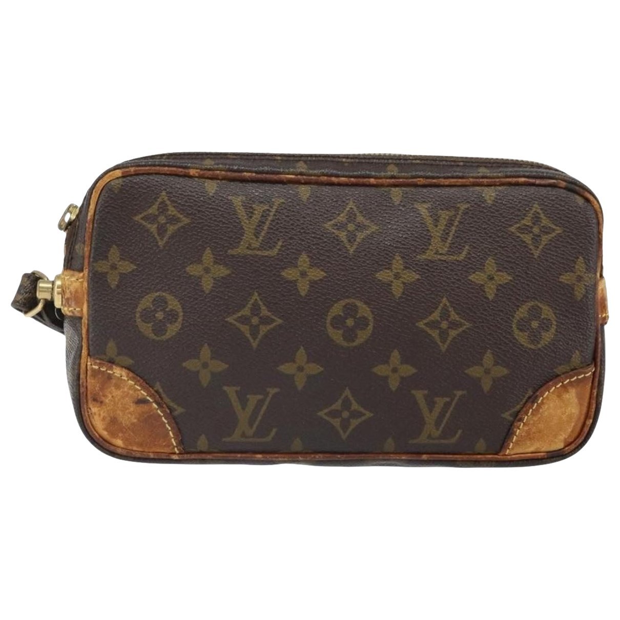 Marly Dragonne leather clutch bag