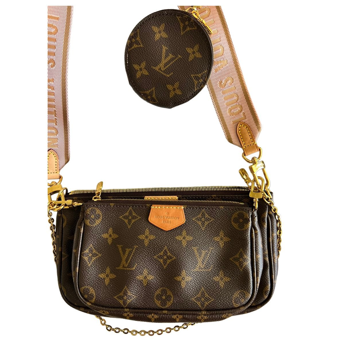Multi Pochette Accessoires leather crossbody bag